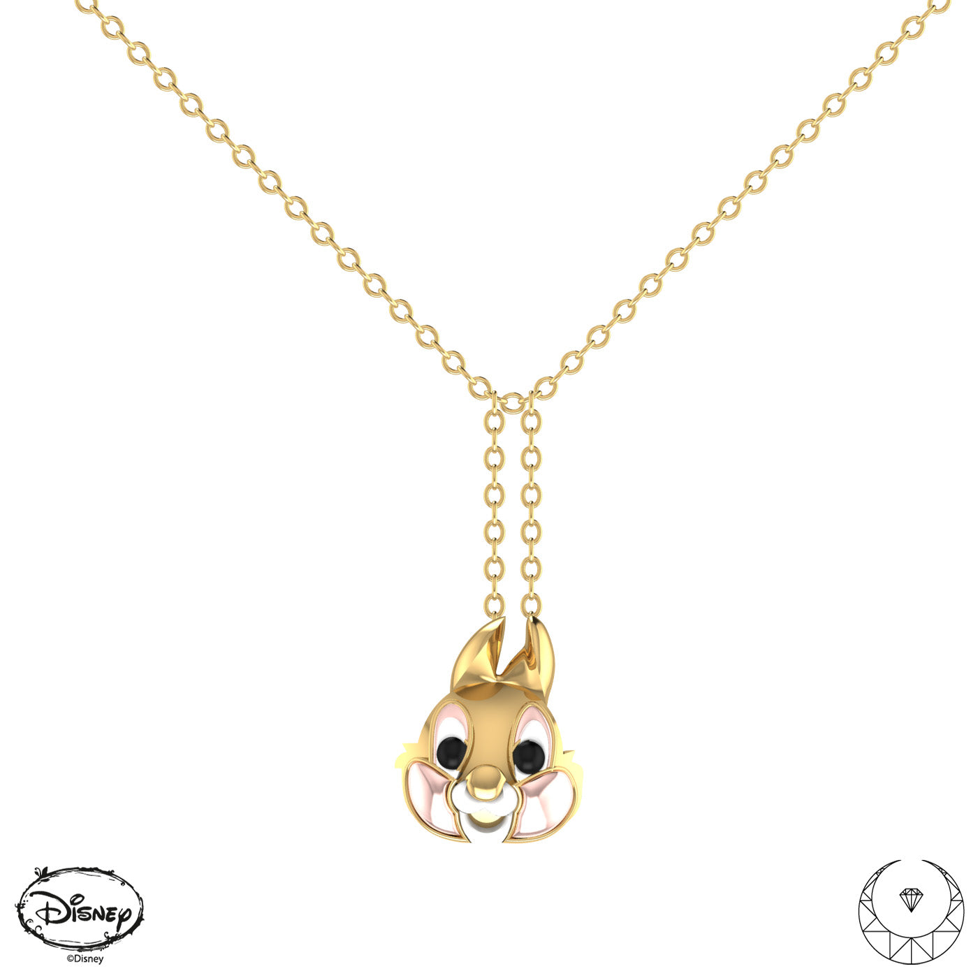 Bunny Face Pendant